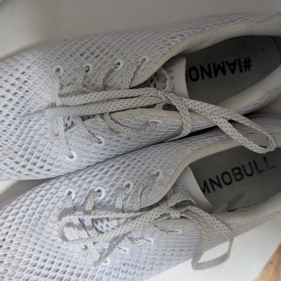 NOBULL White mesh runners Sneakers Athletic Shoes Size 13 Men's - Picture 7 of 8